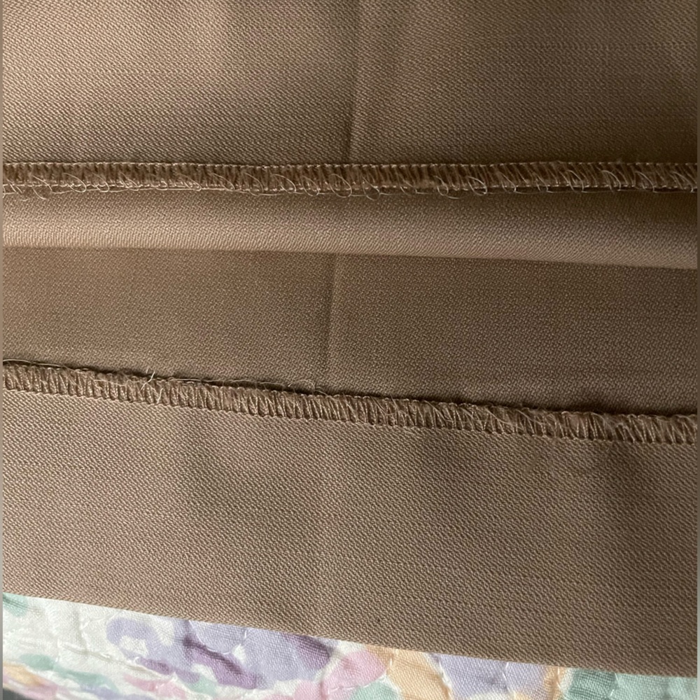 Vince Wool|Italy stretch Tan Wide-Leg cropped high waisted Pants size 8 - Picture 8 of 11